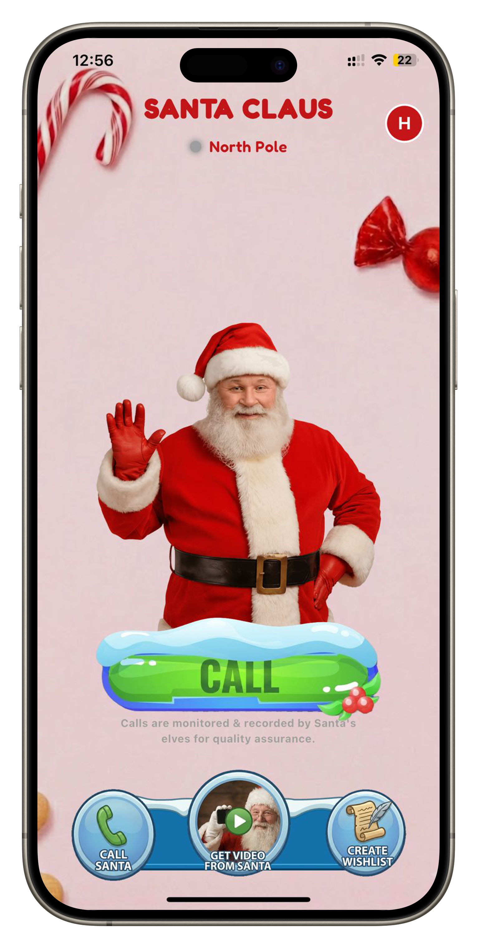 Santa Chat screenshot 1