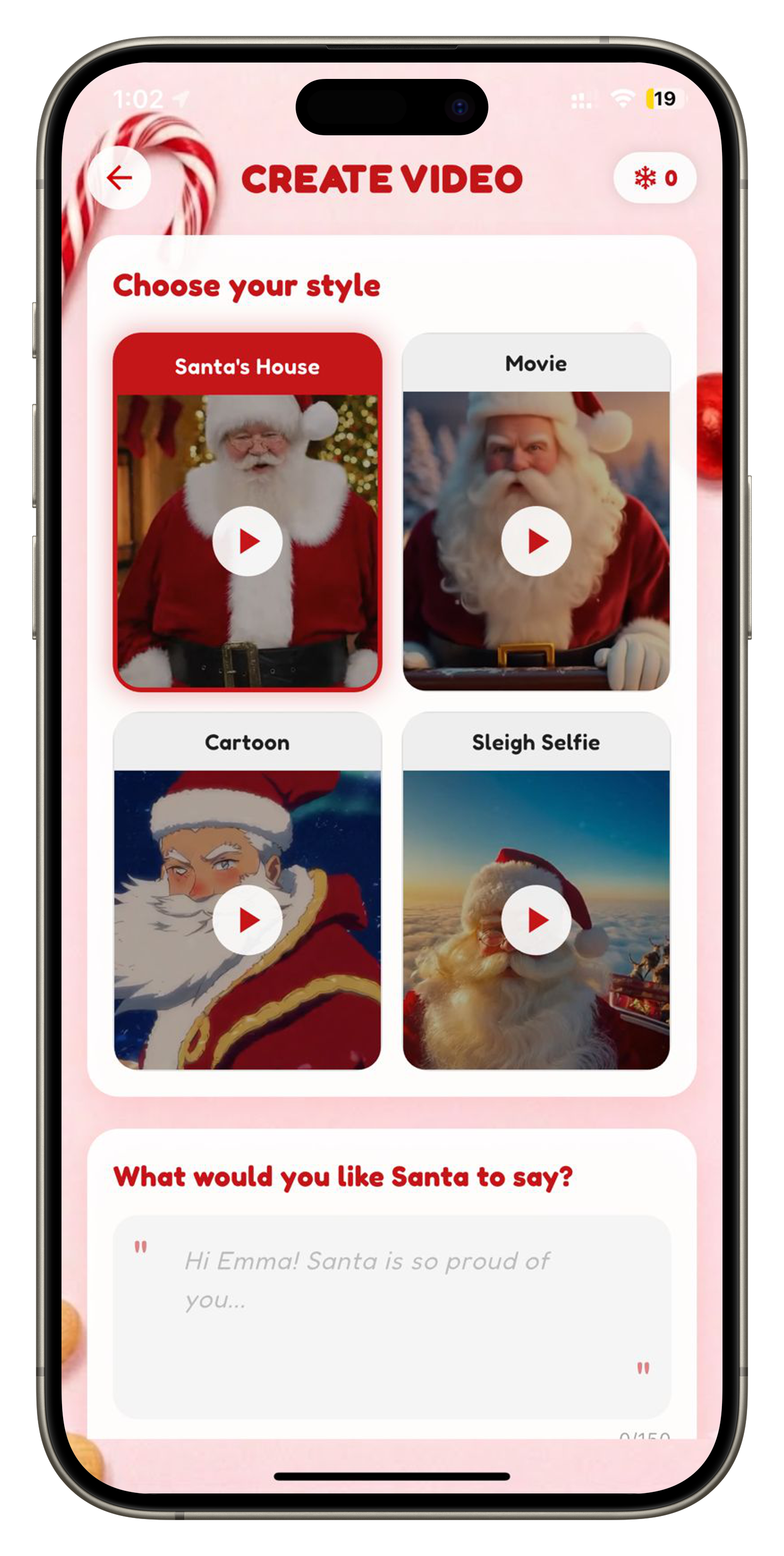 Santa Chat screenshot 3